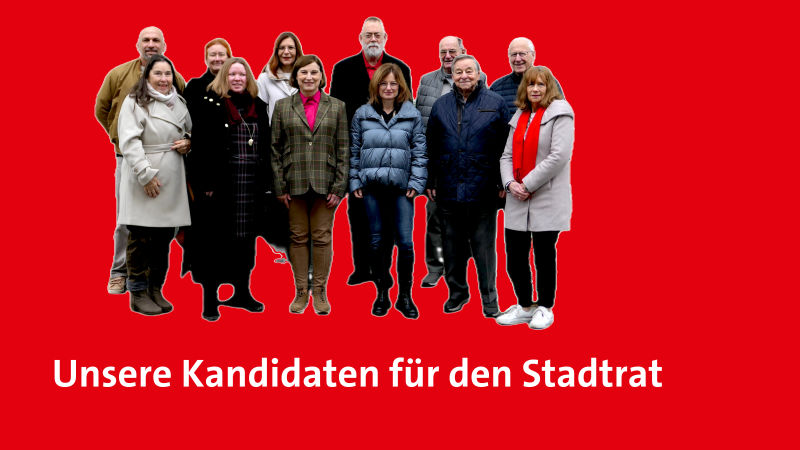Kandidaten der SPD-Liste